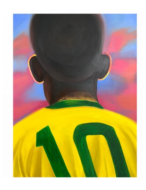 i&amp;rsquo;m a winner, 2021; oil on linen, 170 x 130 cm (66.93 x 51.18 in.)