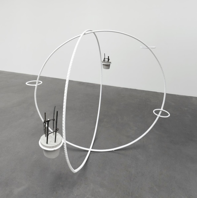 the flower rack, 2011

painted steel, concrete, rebar

66.93 x 78.74 x 75.59 in.

&amp;nbsp;

&amp;nbsp;