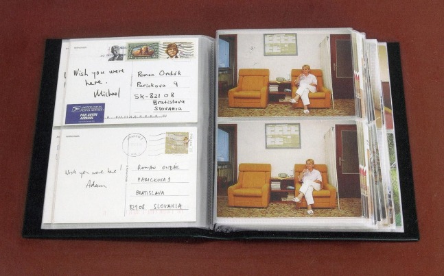 antinomads, 2000/2006
100 postcards, album, table
variable dimensions

&amp;nbsp;

&amp;nbsp;