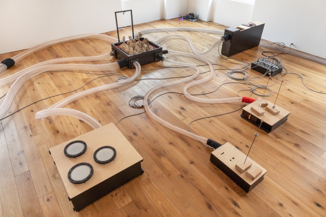 	tarek atoui, organ within, kurimanzutto new york, 2019