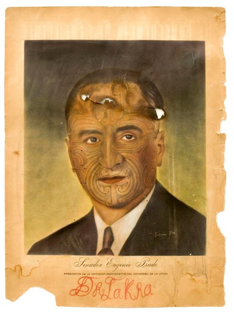 untitled (senador eugenio prado), 2006

water color, acrylic and pencil on vintage magazine

15.16 x 11.22 in.

&amp;nbsp;