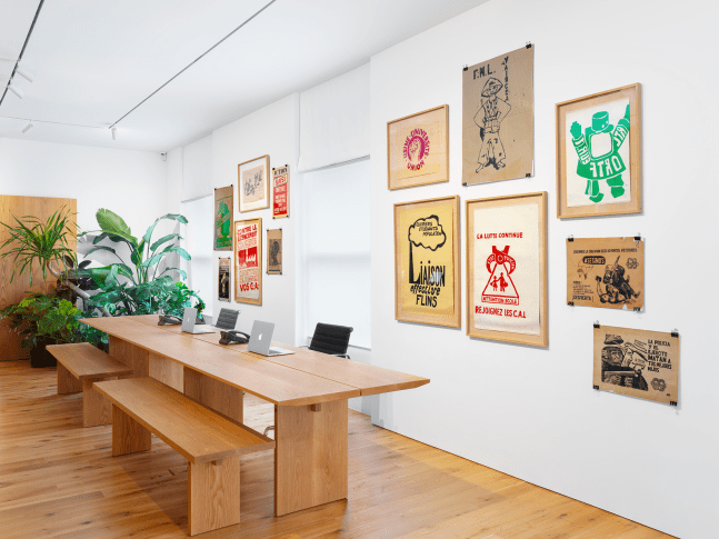 posters from 68. paris &amp;ndash; mexico, kurimanzutto, new york, 2018