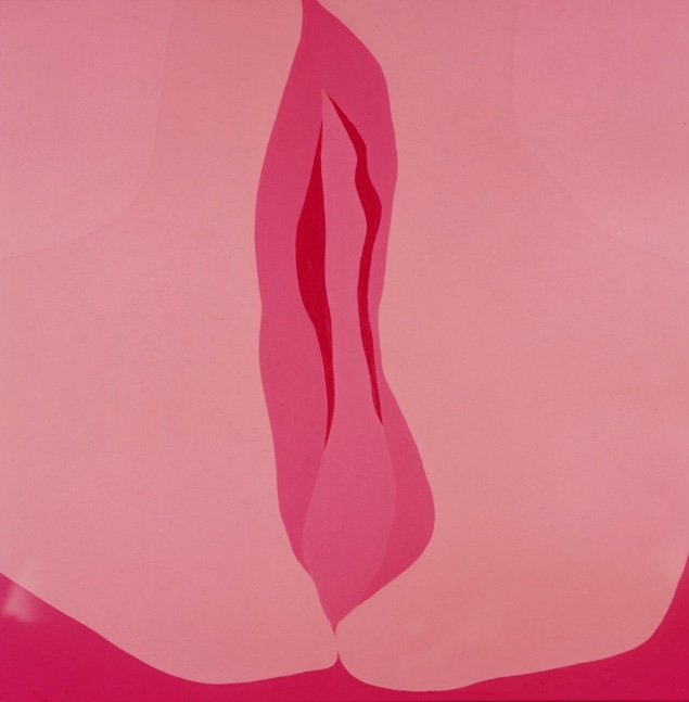 untitled, 1973. from the series frozen sex, 1974&amp;mdash;75. acrylic on canvas. 50 3/4 x 50 3/4 in. (129 x 129 cm) &amp;copy; marta minuj&amp;iacute;n