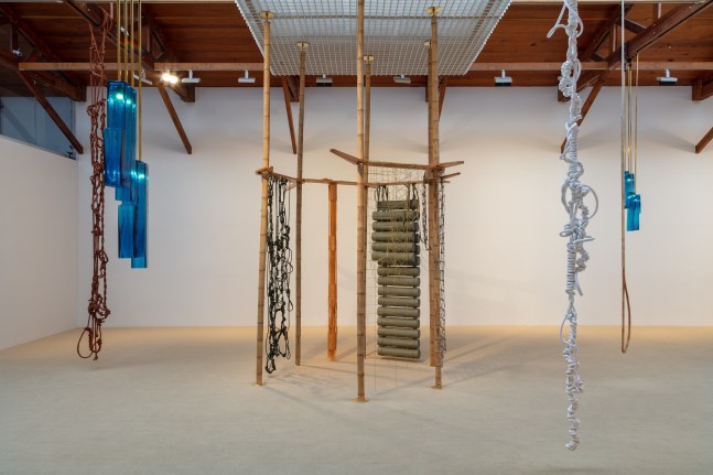 leonor antunes,&amp;nbsp;the homemaker and her domain, part III, kurimanzutto, mexico city, 2022