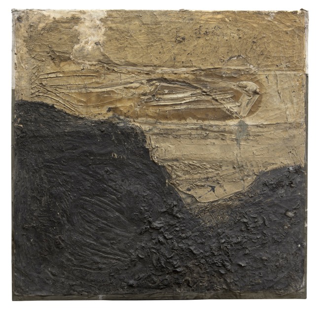 marta minujin and alberto greco. untitled, c. 1958. mixed technique on canvas, 47.2 x 47.2 in (120 x 120 cm). &amp;copy; marta minuj&amp;iacute;n