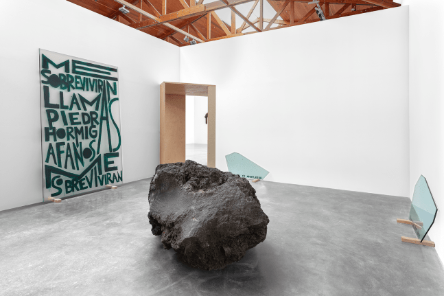 
minerva cuevas, the story of a mountain, the history of a country&amp;nbsp;(siembra 7),&amp;nbsp;kurimanzutto, mexico city, 2020