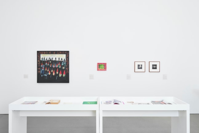 installation view of&amp;nbsp;reverence in blue, kurimanzutto, new york, 2023