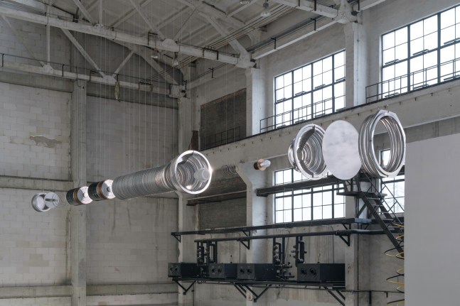 torch lamp, 2017
aluminum, copper, acrylic
installed: 4816.93 in.