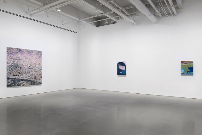 installation view a door left ajar: diambe, michael ho &amp;amp; thiago hattnher, kurimanzutto new york, 2025.&amp;nbsp;photo: deheurle photography