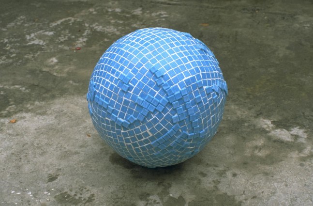 azul acapulco, 2000

mosaic, plaster, paper mache

31.5 in. diameter

&amp;nbsp;