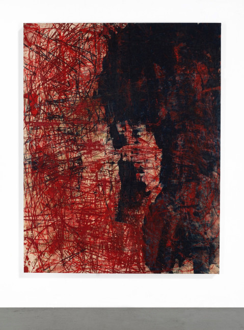 (untitled) catalyst, 2017

&amp;oacute;leo y &amp;oacute;leo en barra sobre lienzo y lino

165 x 210 cm.