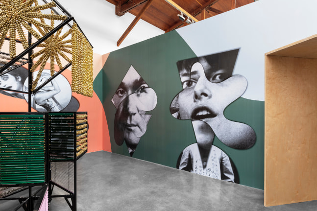 haegue yang,&amp;nbsp;dress vehicle / eclectic totemic&amp;nbsp;in&amp;nbsp;siembra (sowing), kurimanzutto, mexico city, 2020