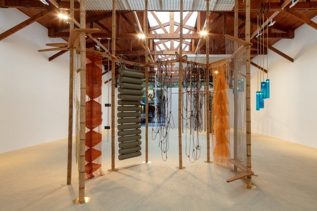 leonor antunes,&amp;nbsp;the homemaker and her domain, part III, kurimanzutto, mexico city, 2022