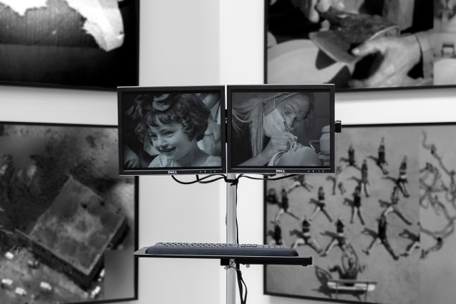 daniela rossell &amp;amp; galen jackson,&amp;nbsp;computer with an internet connection&amp;nbsp;in&amp;nbsp;siembra (sowing), kurimanzutto, mexico city, 2020