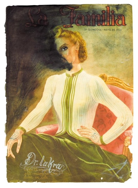 untitled (la familia), 2007

ink on vintage magazine

12.01 x 8.66 in.