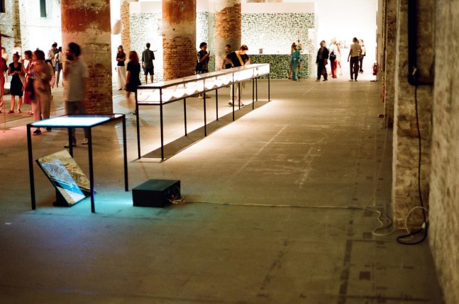 where I am is vanishing, 2011
installation view of ILLUMInations, 54th venice biennale, venice, italy, 2011

&amp;nbsp;