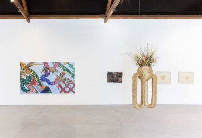 installation view of comporta, fortes d&amp;rsquo;dloia &amp;amp; gabriel + kurimanzutto, casa da cultura da comporta, potugal, 2023