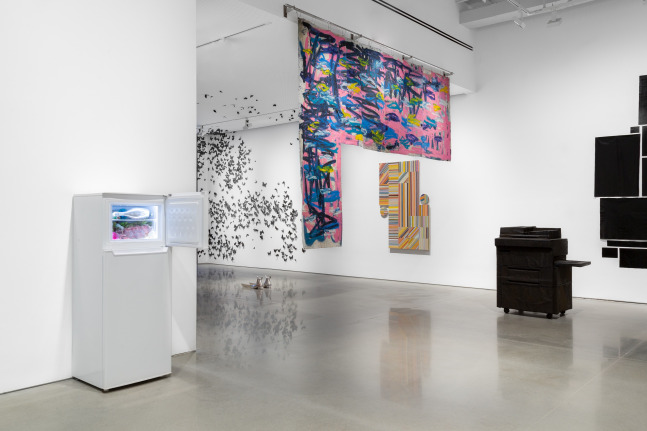 vista de instalaci&amp;oacute;n de todos juntos (all together), kurimanzutto, nueva york, 2022