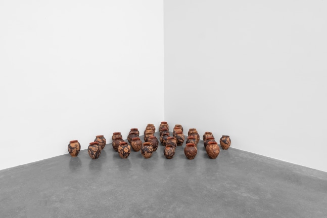 Rirkrit Tiravanija, instalation view of Mezcal vs. Pulque, kurimanzutto, Mexico City, 2022
photo: Gerardo Landa Rojano