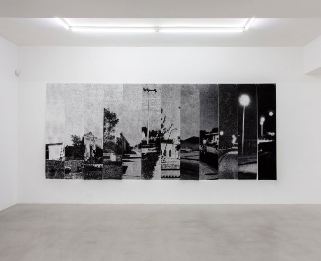 long day&amp;rsquo;s journey into night, 2013

set of 12 ink-jet prints on cotton paper

79 x 173 in.