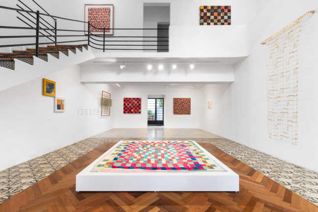 vista de instalaci&amp;oacute;n oscar murillo: check mate(s) en casa sp arte, sao paulo, 2024