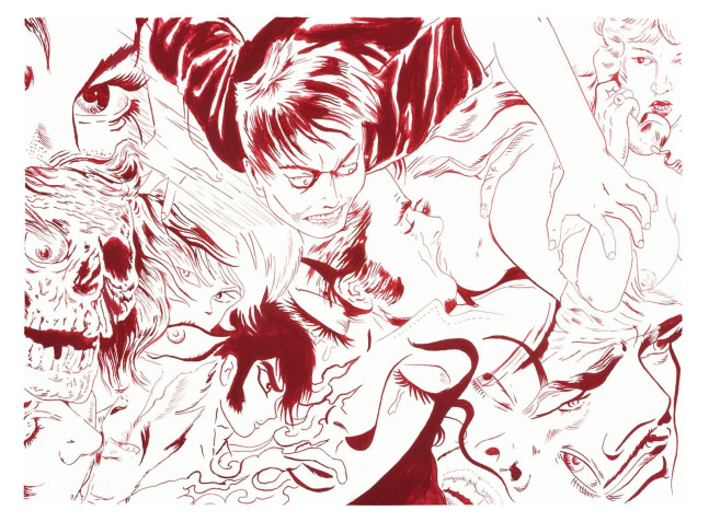 untitled (a rastras), 2007

ink on cotton paper

22.24 x 30.12 in.

&amp;nbsp;

&amp;nbsp;