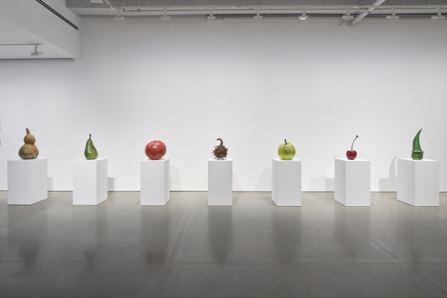 vista de instalaci&amp;oacute;n&amp;nbsp;ming fay: midnite porridge, kurimanzutto nueva york, 2025. foto: zach hyman