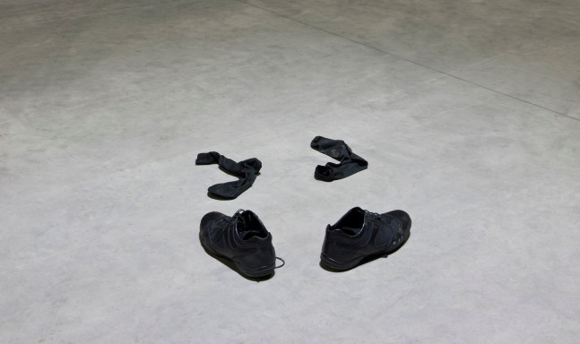 two shoes and two socks, 2012

shoes, socks

variable&amp;nbsp;dimensions

&amp;nbsp;