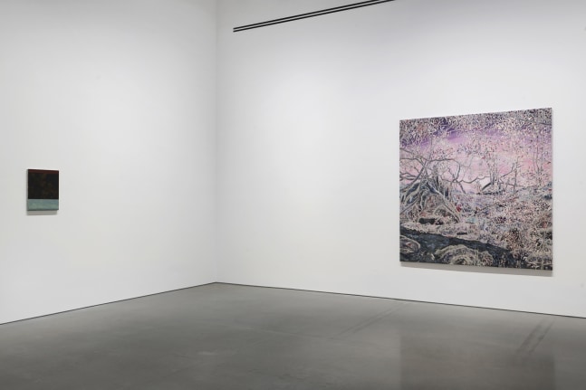 installation view a door left ajar: diambe, michael ho &amp;amp; thiago hattnher, kurimanzutto new york, 2025. photo: deheurle photography