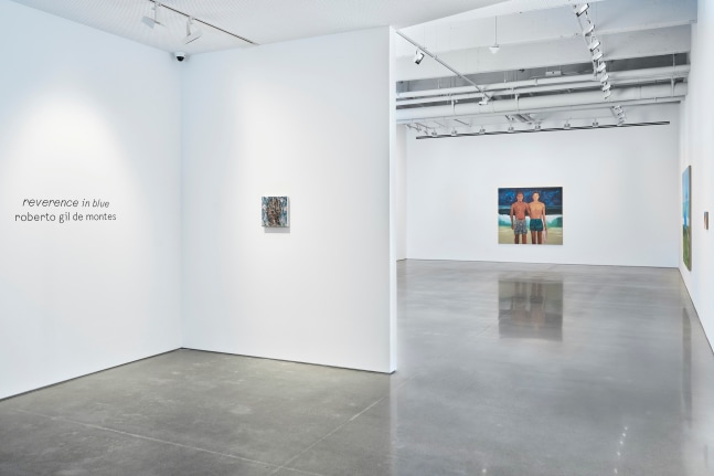 installation view of&amp;nbsp;reverence in blue, kurimanzutto, new york, 2023