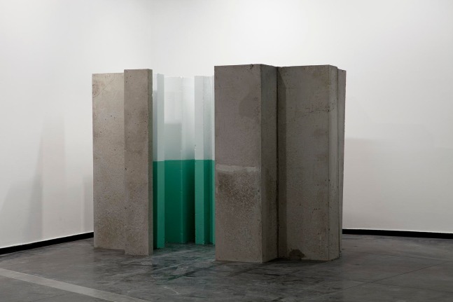 wall, 2013

concrete, paint

94.5 x 104.3 x 120 in. overall

installation view at australian centre for contemporary art, melbourne, 2013

&amp;nbsp;