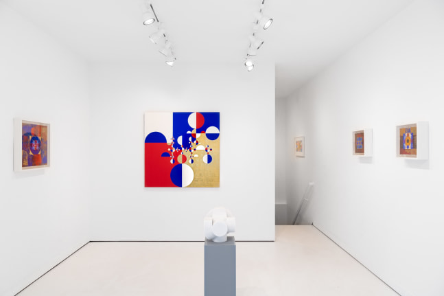 Installation view of&amp;nbsp;Gabriel Orozco,&amp;nbsp;part 2, kurimanzutto out east, July 15 &amp;ndash; 25, 2021
photo: Tom Powell Image