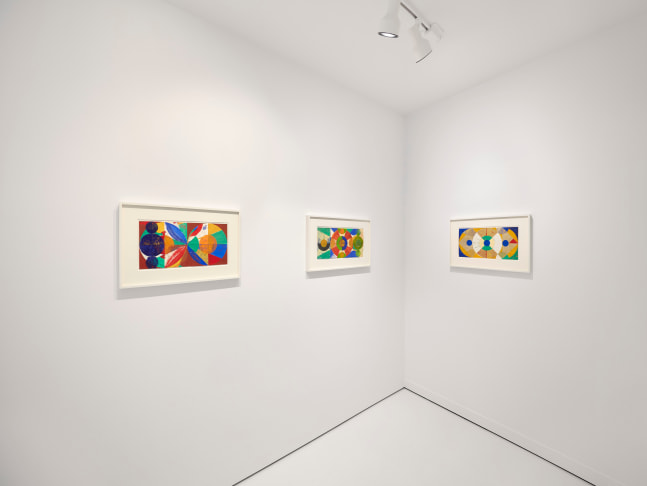 Vista de instalaci&amp;oacute;n de&amp;nbsp;Gabriel Orozco,&amp;nbsp;kurimanzutto out east, junio&amp;nbsp;24 &amp;ndash; julio 11, 2021
photo: Tom Powell Image