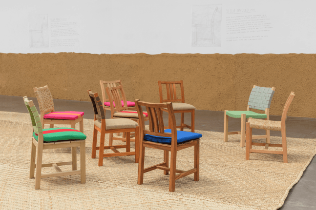 oscar hagerman, sillas de m&amp;eacute;xico, kurimanzutto, mexico city, 2018