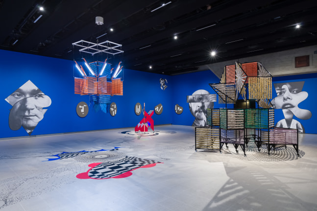 installation view&amp;nbsp;haegue yang: leap year, hayward gallery, london 2024.&amp;nbsp;photo: mark blower&amp;nbsp;