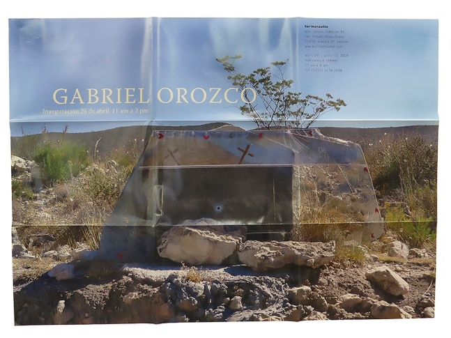 	gabriel orozco, invitation, 2009