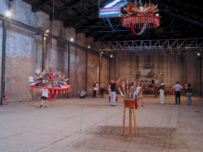 	il cotidiano alterato, 50 venice biennial, abraham cruzvillegas, venice, 2003