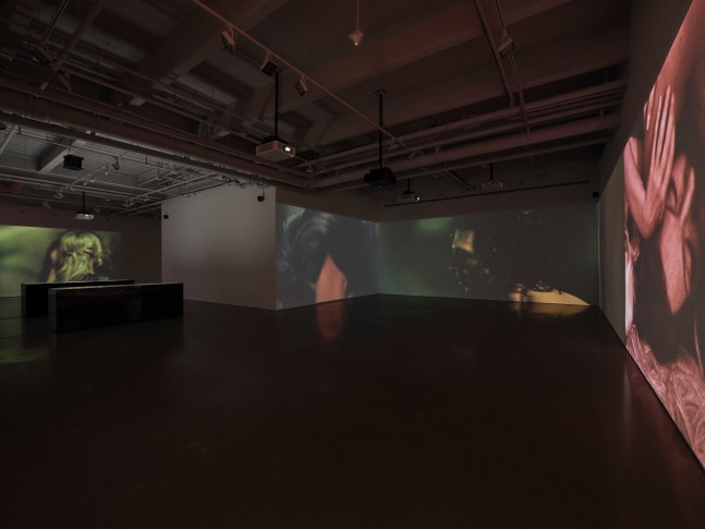 installation view soundwalk collective &amp;amp; patti smith: correspondences, kurimanzutto new york, 2025. photo: zach hyman