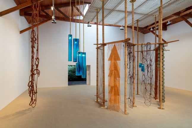 leonor antunes,&amp;nbsp;the homemaker and her domain, part III, kurimanzutto, mexico city, 2022