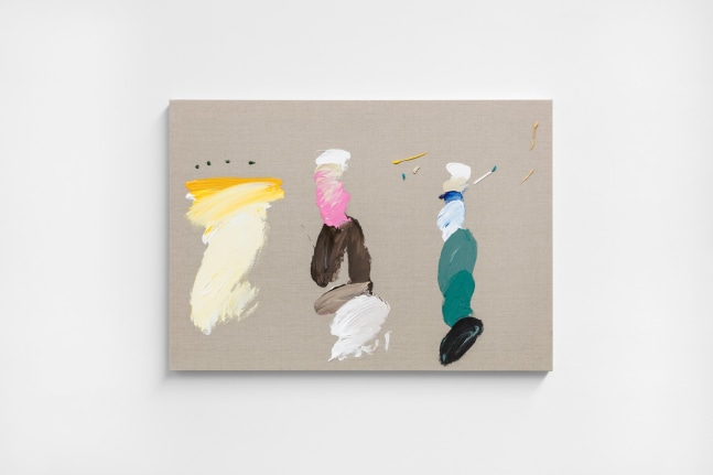 Wilfredo Prieto, Todo para asestar,&amp;nbsp;2021
Acrilico sobre tela&amp;nbsp;59.4 x 84.1 x 4 cm