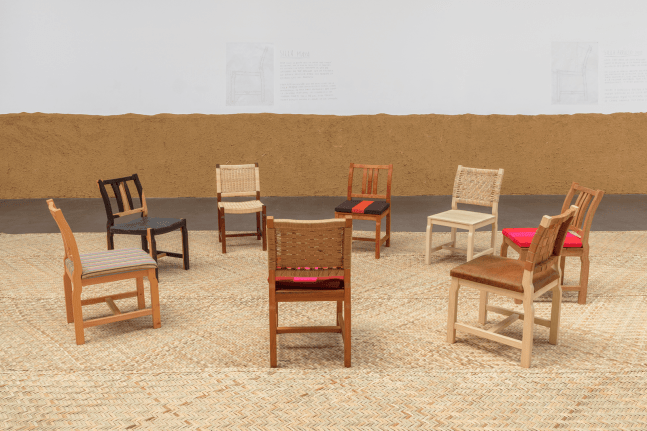 	oscar hagerman, sillas de m&amp;eacute;xico, kurimanzutto, mexico city, 2018