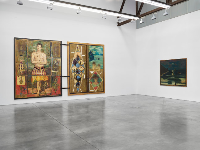 vista de instalaci&amp;oacute;n julio gal&amp;aacute;n, luhring augustine chelsea, 2025. foto: farzad owrang⁠