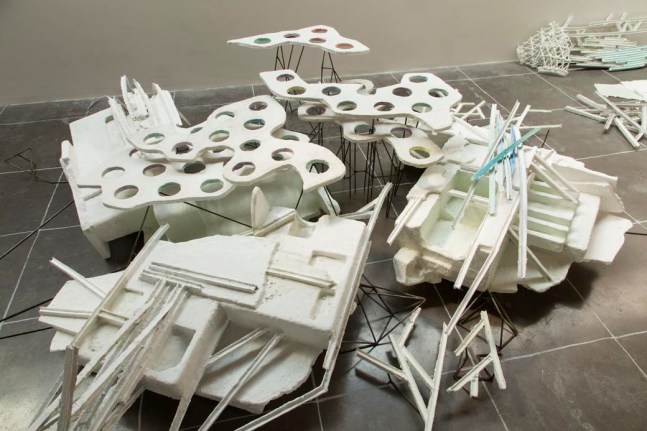 	scala, polis, taut, axis mundi (constellation 1.2), kurimanzutto, ciudad de m&amp;eacute;xico, 2015