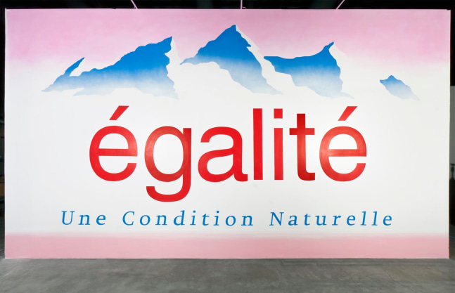 egalit&amp;eacute;, 2004
pintura acr&amp;iacute;lica sobre cartel
dimensiones variables

&amp;nbsp;

&amp;nbsp;