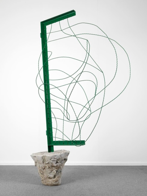 the gate, 2010

painted metal, concrete

78.7 x 27.55 x 19.69 in.

&amp;nbsp;

&amp;nbsp;