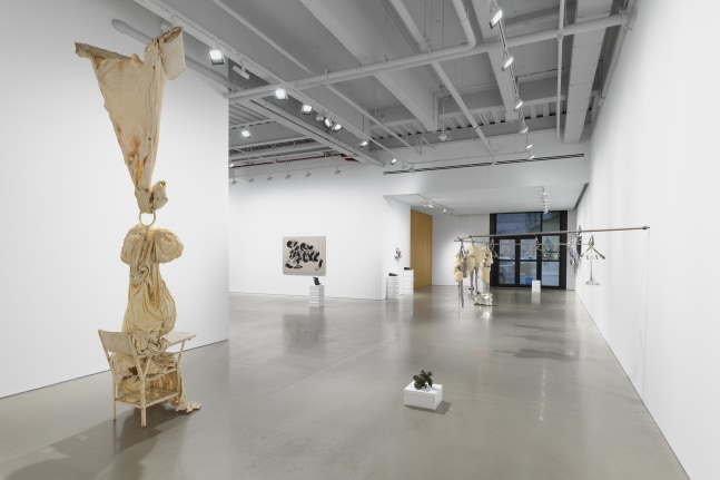 vista de instalaci&amp;oacute;n de b&amp;aacute;rbara s&amp;aacute;nchez-kane: new lexicons for embodiment en kurimanzutto nueva york, 2023. foto: dan bradica