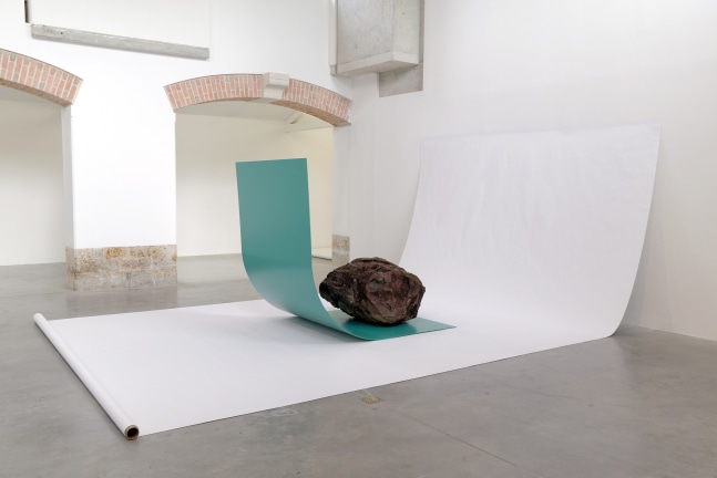 bottled water e.d.e. 1, 2013
stone, metal plate, paper
variable&amp;nbsp;dimensions&amp;nbsp;

&amp;nbsp;

&amp;nbsp;