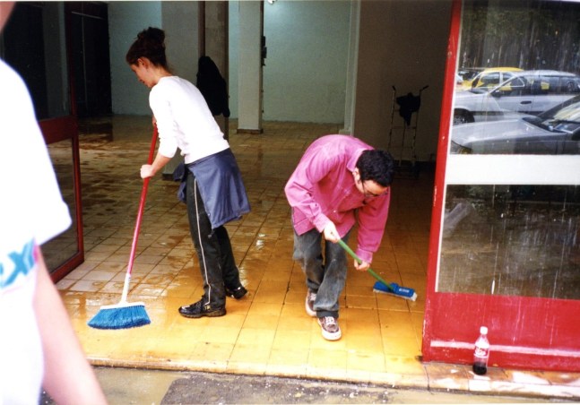 	la sala del artista, 1999