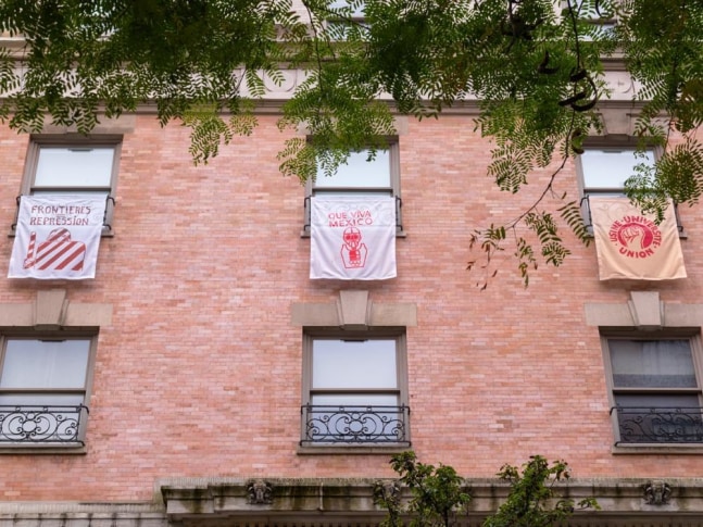 	posters from 68. paris-mexico, kurimanzutto new york, 2018