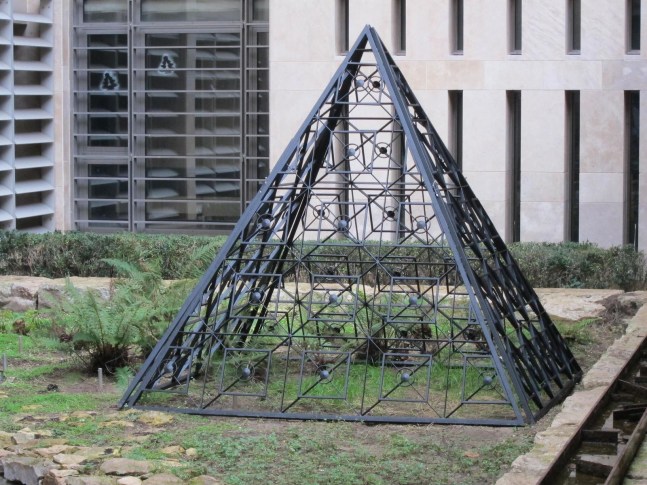 personal cage 1, 2013

welded and forged steel, matte black automotive paint

98.43 x 98.43 in.

&amp;nbsp;